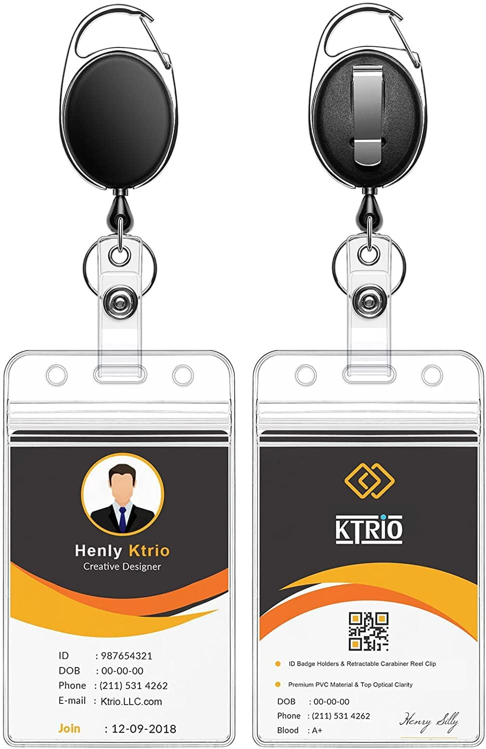 Id Card Pull String